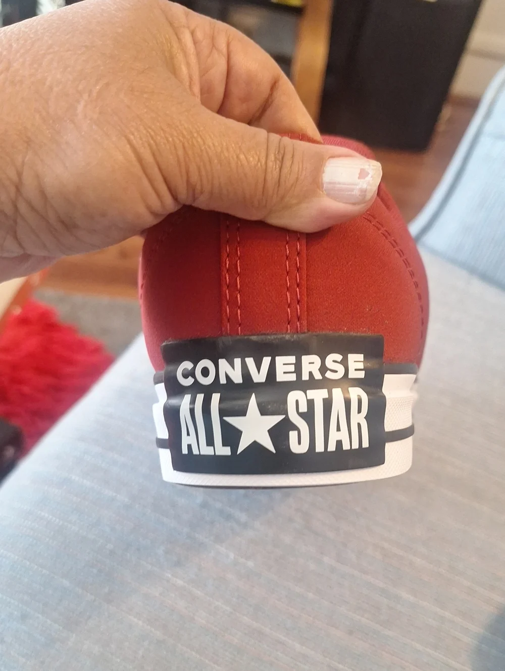 Converse Kids' Red Low Top Sneakers - Classic All Star